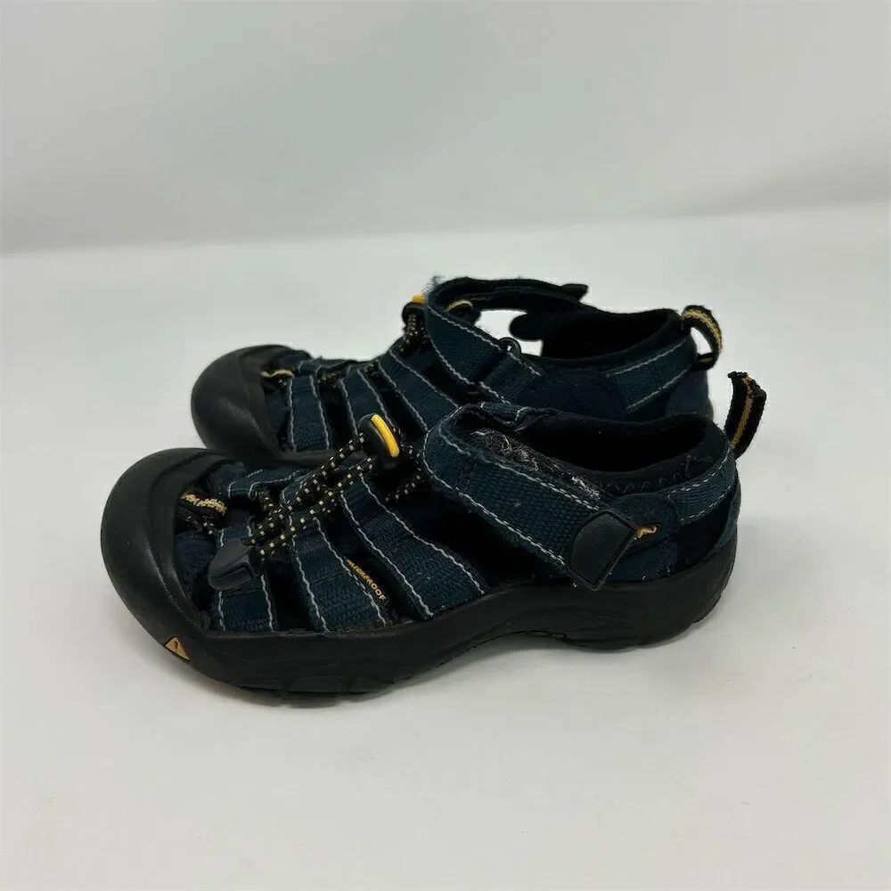 KEEN Newport H2 Youth Kids Waterproof Sandals Navy Blue Size 13